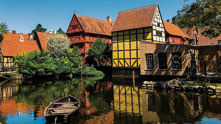 The timber-framed buildings of Aarhus